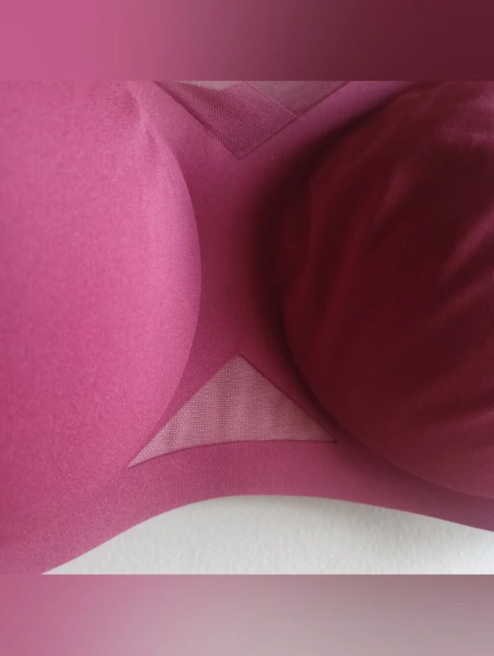HONEYLOVE Crossover Bra In Red XL 38D